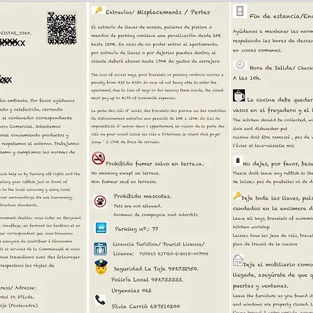 La Toja. Urb. Rueiros. Apartamento *